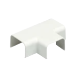 Accesorio en "T", para uso con canaleta LD10, material ABS, Color Blanco Mate