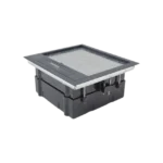 Caja de piso para cuatro módulos universales (Socket M4), para alimentación eléctrica y redes de datos (11000-43401) No incluye faceplates - Image 4