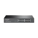Switch no administrable de 16 puertos 10/100 Mbps de escritorio y para montaje en rack
