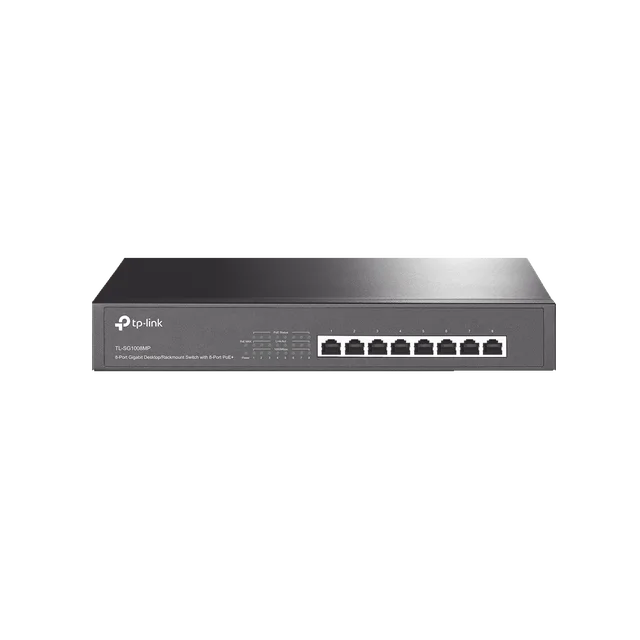 TLSG1008MP-h Switch Gigabit PoE+ no administrable de 8 puertos 10/100/1000 Mbps, para escritorio - Image 1