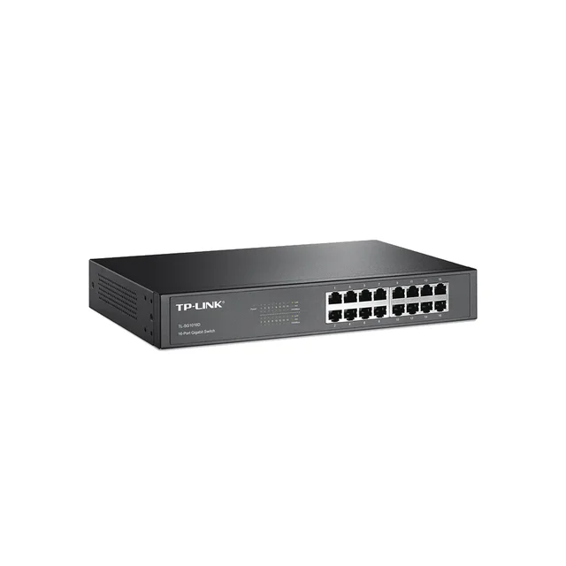 TLSG1016D-h Switch Gigabit no administrable de 16 puertos 10/100/1000 Mbps para escritorio/rack - Image 1