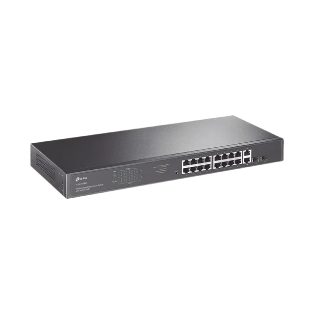 TLSG1218MP-h Switch no administrable de 16 puertos 10/100/1000Mbps y PoE af/at, 2 puertos SFP hasta 250W. - Image 1