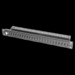 Patch Panel TERA-MAX Blindado de 24 Puertos, Modular (vacío), Plano, Color Negro, 1UR - Image 3