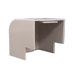 Esquinero Exterior Color Blanco de PVC Auto Axtinguible, Para Canaleta TMK-4577 (5510-02001) - Image 3
