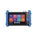 Tester de Video Profesional | Pantalla 7"|  Prueba IP/HD/Analógicas | TVI/CVI/AHD/CVBS | IP ONVIF | 4K/8K | H.264/H.265 | HDMI | PTZ | Scanner IP | TDR | Salidas 12V/24V/PoE | Activación Simultanea.