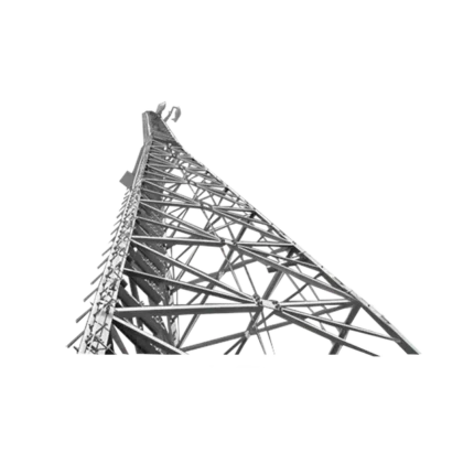 Torre Autosoportada. 40ft (12.1m) SuperTitan S100 Galvanizada, Incluye anclaje (28 ft² @ 90 MPH).