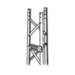 Guía Simple para Guiado de Cableado de Comunicación. Compatible con línea TITAN. Incluye Tornillo, Tuerca y Arandela. - Image 2