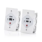 Kit Extensor HDMI en PLACAS DE PARED para distancias de 40 metros / Resolución 1080P @ 60 Hz / Cat 6/6A/ 7 / HDR/ Cero Latencia / Soporta Control Remoto / Placa de pared de 2.74 x 4.49” (tamaño estándar de EE.UU.). - Image 3