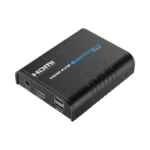 Receptor Compatible para Kits TT373KVM4.0 / Resolución 1080P @ 60 Hz/ Soporta STP y UTP CAT6 / Control IR / Compatible con Switch Gigabit para control KVM múltiple. - Image 2