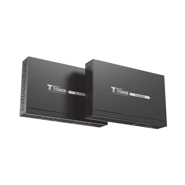 TT383MATRIX4.0-h Kit Extensor MATRICIAL HDMI para distancias de 120 metros | Resolución 1080P @ 60Hz | Cat6 | Soporta 100 TX de entrada e Ilimitados RX en la salida | Control por PC, Control Remoto y Botón | Compatible con Switch IGMP. - Image 1
