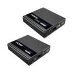 Kit Extensor HDMI hasta 700 metros con Conexión en Cascada / 4K @ 60 Hz/ 70 metros PTP con Cat 6, 6a y 7 / IPCOLOR / CERO LATENCIA / SIN COMPRIMIR / Salida Loop / IR bidireccional / Puerto S/PDIF / Soporta ARC / Soporta 10 TT-676-Rx. - Image 4