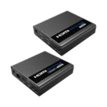 Kit Extensor HDMI hasta 700 metros con Conexión en Cascada / 4K @ 60 Hz/ 70 metros PTP con Cat 6, 6a y 7 / IPCOLOR / CERO LATENCIA / SIN COMPRIMIR / Salida Loop / IR bidireccional / Puerto S/PDIF / Soporta ARC / Soporta 10 TT-676-Rx. - Image 5