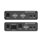 Kit Extensor HDMI hasta 700 metros con Conexión en Cascada / 4K @ 60 Hz/ 70 metros PTP con Cat 6, 6a y 7 / IPCOLOR / CERO LATENCIA / SIN COMPRIMIR / Salida Loop / IR bidireccional / Puerto S/PDIF / Soporta ARC / Soporta 10 TT-676-Rx.
