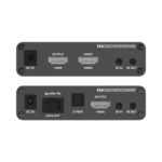 Kit Extensor HDMI hasta 700 metros con Conexión en Cascada / 4K @ 60 Hz/ 70 metros PTP con Cat 6, 6a y 7 / IPCOLOR / CERO LATENCIA / SIN COMPRIMIR / Salida Loop / IR bidireccional / Puerto S/PDIF / Soporta ARC / Soporta 10 TT-676-Rx. - Image 2