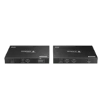 Kit extensor KVM (HDMI y USB) hasta 70 metros | Resolución 4K @ 60 Hz | Cat 6, 6a y 7 | IPCOLOR | CERO LATENCIA | HDR10 | Salida Loop | Puerto S/PDIF | Uso 24/7 | Transmite el Video y Controla tu DVR vía USB a distancia. - Image 2