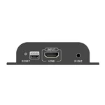 Kit extensor para distancias de hasta 200 metros | Resolución 4K @60Hz | Cat 6 | Conexión uno a uno y uno a muchos hasta 120 mts | Compatible con Switch gigabit | Control IR - Image 4