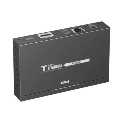 Receptor Compatible para Kit Matricial TT-683-MATRIX-4.0 / Resolución 4K@30Hz / Cat6 / Control IR / Compatible con Switch IGMP (Solo para transmisor versión 4.0).