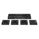 Kit Divisor y Extensor HDMI | 1x4 | Hasta 70 m |Resolución 4K @ 60 Hz |  Cat 6/6a/7 | IPCOLOR | CERO LATENCIA | Puerto S/PDIF | EDID | RS232 | Salida Loop / PoC - Image 3