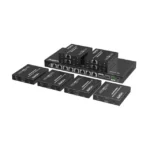 Kit Divisor y Extensor HDMI | 1x8 | Hasta 70 m |Resolución 4K @ 60 Hz |  Cat 6/6a/7 | IPCOLOR | CERO LATENCIA | Puerto S/PDIF | EDID | RS232 | Salida Loop / PoC - Image 2