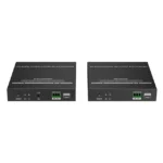 Kit extensor por fibra óptica | Hasta 40 kilómetros|  4K@60Hz | con IR | RS232