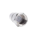 Conector F Macho, Plegable con PIN para Cable RG-6, Cuerpo de Bronce Niquelado. - Image 3