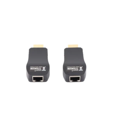 Kit Extensor 25m convertidor Señal HDMI a UTP (Cat5e/Cat 6)  / Calidad PREMIUM