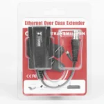 Kit EXTENSOR IP por cable CABLE COAXIAL para distancias de HASTA 200 m / REUTILIZA EL CABLEADO EXISTENTE PARA CONECTAR CÁMARAS IP / No Requiere Energía / Transmisión en Tiempo Real / Protección Contra Sobretensiones Incorporada - Image 4