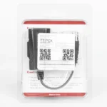 Kit EXTENSOR IP por cable CABLE COAXIAL para distancias de HASTA 200 m / REUTILIZA EL CABLEADO EXISTENTE PARA CONECTAR CÁMARAS IP / No Requiere Energía / Transmisión en Tiempo Real / Protección Contra Sobretensiones Incorporada - Image 5