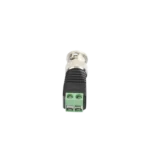 Adaptador de conector BNC macho a 2 terminales-tornillo para cables AWG-26-14, en aplicaciones Video Vigilancia, Níquel/ Oro/  PTFE y PVC. - Image 2