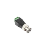 Adaptador de conector BNC macho a 2 terminales-tornillo para cables AWG-26-14, en aplicaciones Video Vigilancia, Níquel/ Oro/  PTFE y PVC. - Image 4