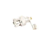 Conector BNC macho en 75 Ohm, para cable coaxial RG-59 / Con base de alivio negra de PVC, Níquel/ Oro/ PTFE. - Image 2