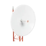 Antena direccional de 3ft, 4.9 a 6.5 GHz, Ganancia 34 dBi, Conectores N-hembra, Polarización doble, incluye montaje para torre o mástil
