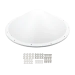 Radomo para antenas TXP-D4865-28-N y TXP-D4865-28-SMA, reduce la carga de viento y mejora la estabilidad del enlace, resistente a cualquier tipo de intemperie - Image 4