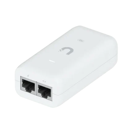 Inyector / Adaptador POE UniFi U-POE (48 VDC, 0.32 A hasta 15W) puerto Gigabit, ideal para equipos UniFi, incluye cable AC