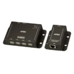 Extensor USB 2.0 |Cat 5| Hub de 4 puertos | hasta 50 metros - Image 2