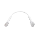 UniFi Ethernet Patch Cable Cat6 de 22 cm, color blanco - Image 2