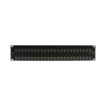 Patch Panel UltraMAX. UTP, Precargado con Jacks Cat6A, 48 Puertos, Plano, 2U