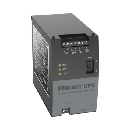 UPS Industrial de 100 Watts, 24 Vcd de Entrada, Instalación en Riel DIN Estándar de 35mm, Temperatura de operación de -40 a 60 ºC