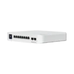 Switch UniFi Pro 8 PoE Administrable Capa 3, 8 puertos GbE / (6) puertos POE+ af/at y (2) puertos POE++ 802.3bt / (2) puertos SFP+ 10G / 120W de presupuesto POE