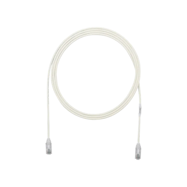 UTP28SP7-h Cable de Parcheo TX6, UTP Cat6, Diámetro Reducido (28AWG), Color Blanco Mate, 2.13 Metros (7 Pies) - Image 1