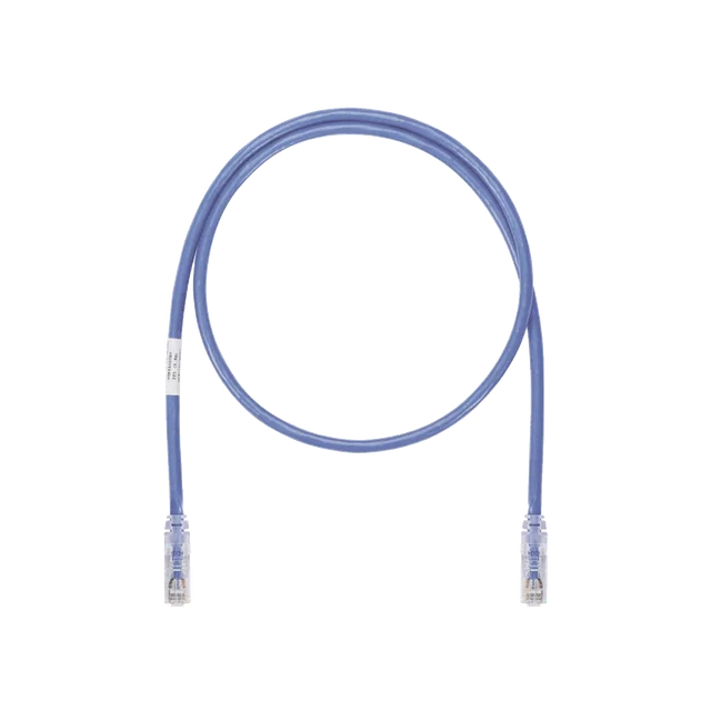 UTP6AX50BU-h Cable de Parcheo UTP, Cat6A, 24 AWG, CM, Color Azul, 15.24 Metros (50 Pies) - Image 1
