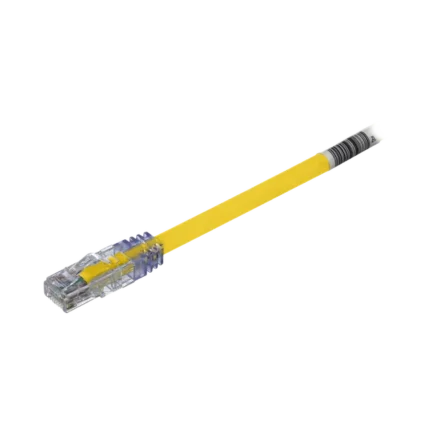 Cable de Parcheo UTP, Cat6A, 24 AWG, CM, Color Amarillo, 7ft