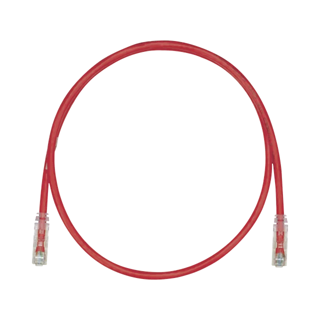 UTPSP15RDY-h Cable de Parcheo TX6, UTP Cat6, 24 AWG, CM, Color Rojo, 4.57 Metros (15 Pies) - Image 1