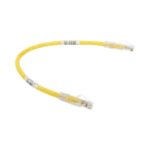 Cable de Parcheo TX6, UTP Cat6, 24 AWG, CM, Color Amarillo, 1ft - Image 3