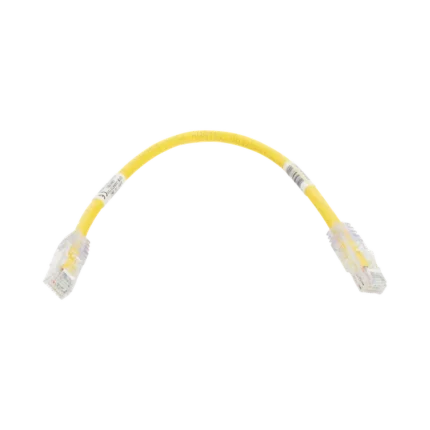 Cable de Parcheo TX6, UTP Cat6, 24 AWG, CM, Color Amarillo, 1ft