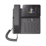Teléfono IP Empresarial Esencial WiFi / Bluetooth, 12 líneas SIP, pantalla a color 3.5", PoE, puertos Gigabit, conferencia local de 6 vías.