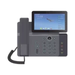 Videoteléfono IP inteligente Insignia, Android 9.0, 20 líneas SIP, pantalla a color 7" ajustable, Teclado de iluminación configurable, PoE, conferencia local de 10 vías. - Image 2