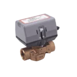 Válvula 3/4 De 2 Vías Conexión de rosca BSPT Con Actuador 40011 A 120V, On/off