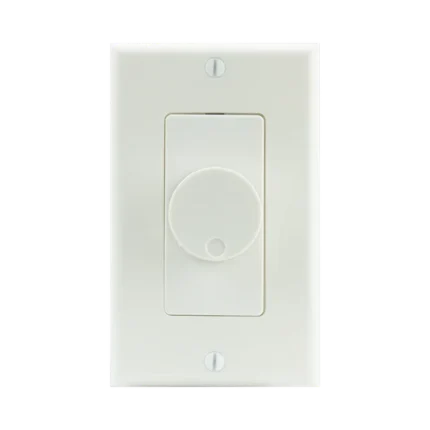 Perilla de control de volumen | 100W | igualación de impedancia | placa frontal de estilo decorativo | almendra/marfil/blanco incluida