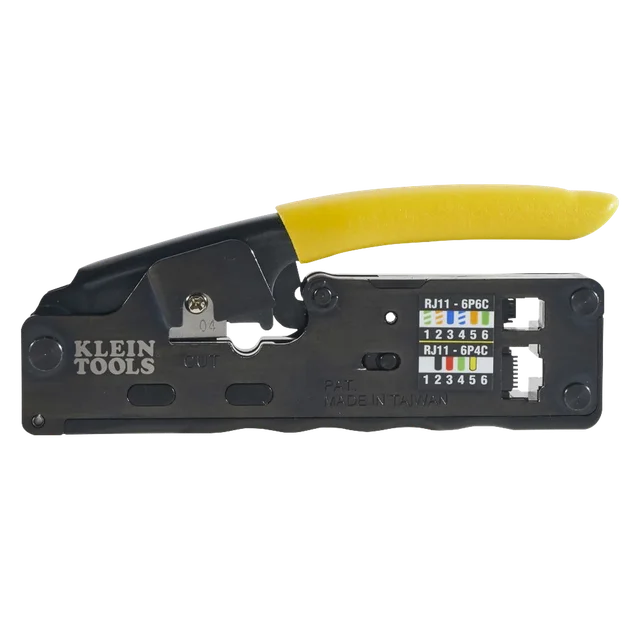VDV226107-h Ponchadora/Pelacables/Cortacables Compacta con Matraca para Conectores RJ45 y RJ11/RJ12. - Image 1